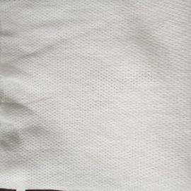 Non Woven Water Soluble Interlining Fabric / Water Dissolving Paper  Embossed Designed
